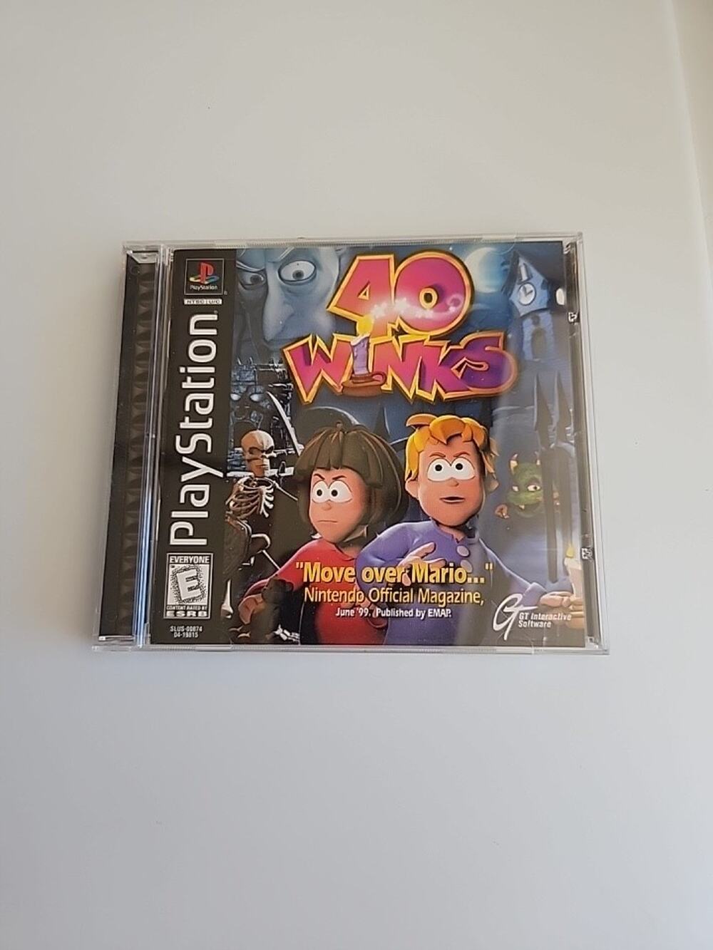 40 Winks Sony PlayStation 1 PS1 Complete 1999